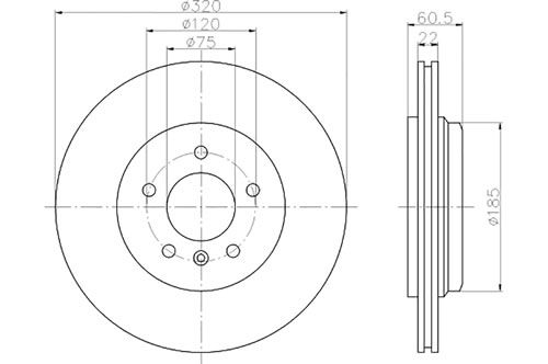 BROMSSKIVA - 2