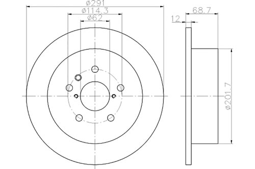 BROMSSKIVA - 2