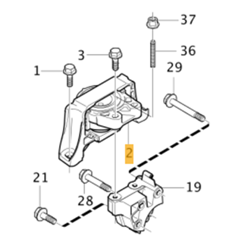 Engine mount - 2