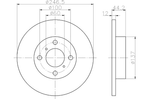 BROMSSKIVA - 2