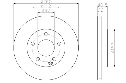 BROMSSKIVA - 2