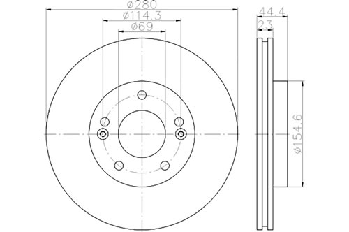 BROMSSKIVA - 2
