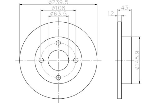 BROMSSKIVA - 2