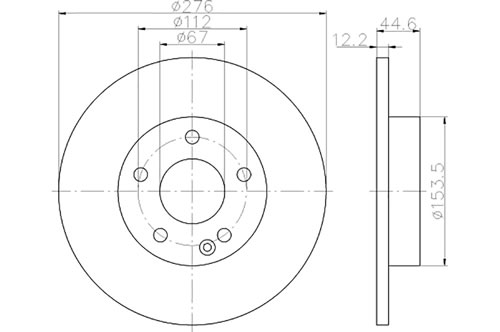 BROMSSKIVA - 2