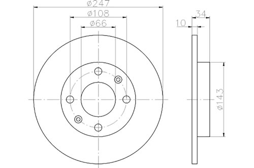 BROMSSKIVA - 2