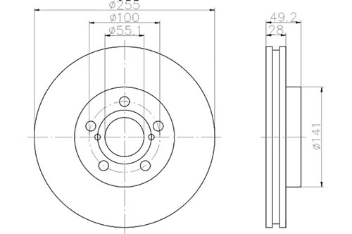 BROMSSKIVA - 2