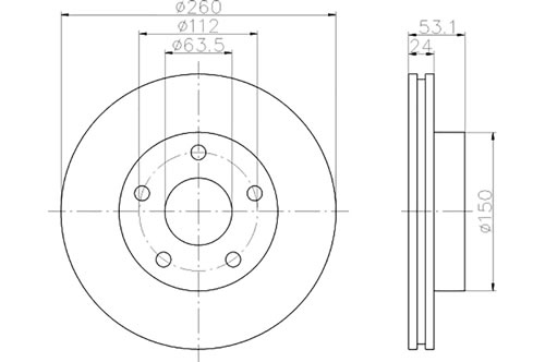 BROMSSKIVA - 2