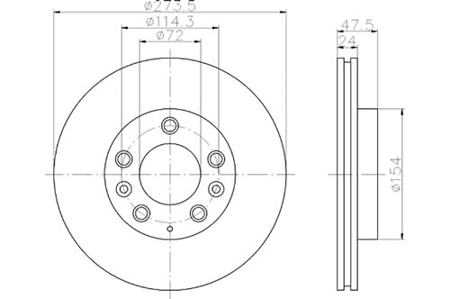 BROMSSKIVA - 2