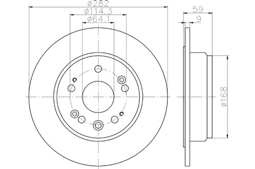 BROMSSKIVA - 2