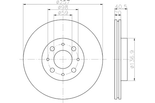 BROMSSKIVA - 2