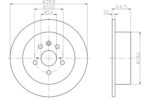 BROMSSKIVA - 2