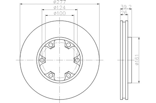 BROMSSKIVA - 2