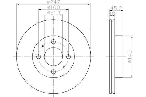 BROMSSKIVA - 2