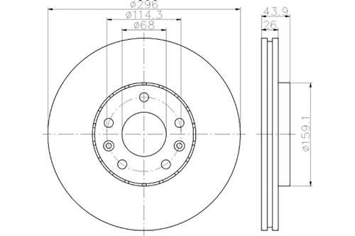 BROMSSKIVA - 2