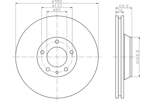 BROMSSKIVA - 2