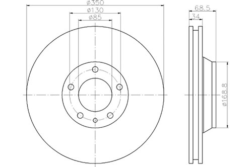 BROMSSKIVA - 2