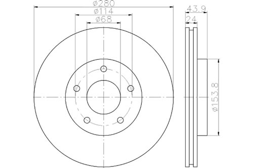 BROMSSKIVA - 2