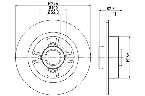 BROMSSKIVA - 2