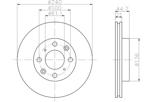 BROMSSKIVA - 2