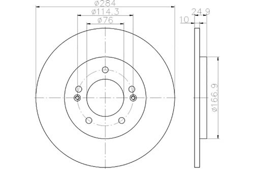 BROMSSKIVA - 2