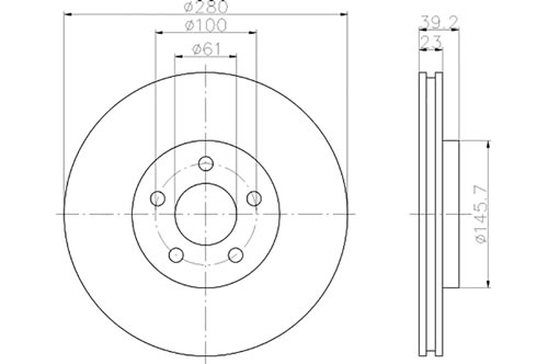 BROMSSKIVA - 2