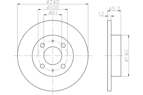 BROMSSKIVA - 2