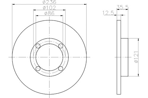 BROMSSKIVA - 2