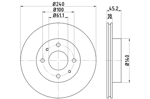 BROMSSKIVA - 2