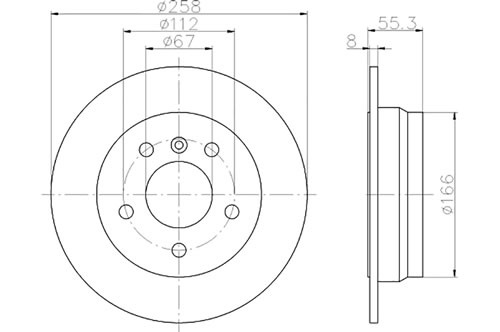 BROMSSKIVA - 2