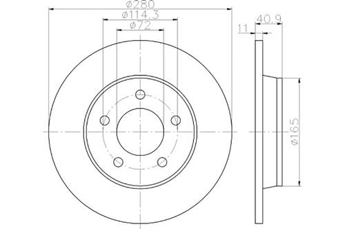 BROMSSKIVA - 2