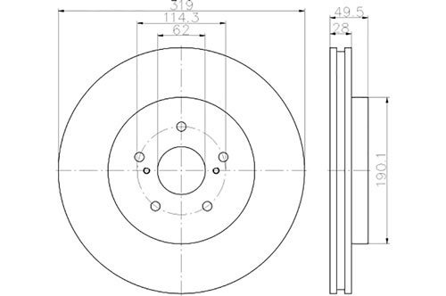 BROMSSKIVA - 2