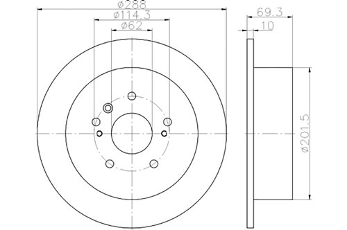 BROMSSKIVA - 2