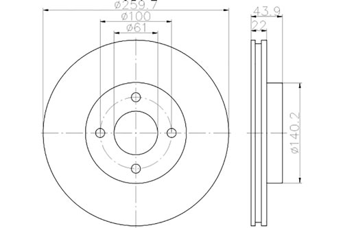 BROMSSKIVA - 2