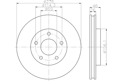 BROMSSKIVA - 2