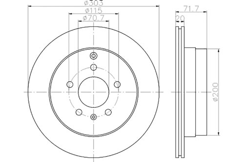 BROMSSKIVA - 2