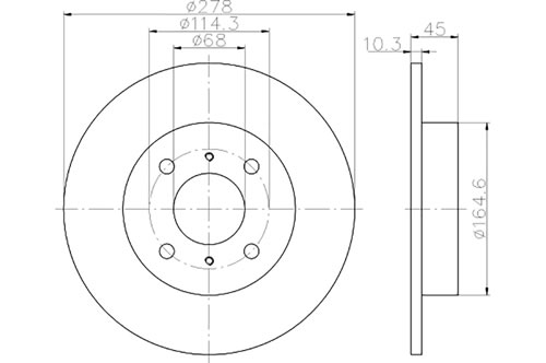 BROMSSKIVA - 2