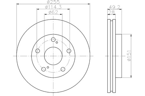BROMSSKIVA - 2