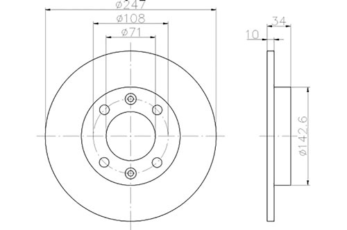 BROMSSKIVA - 2