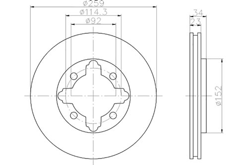 BROMSSKIVA - 2