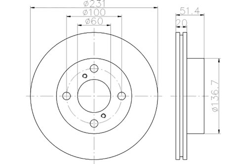 BROMSSKIVA - 2