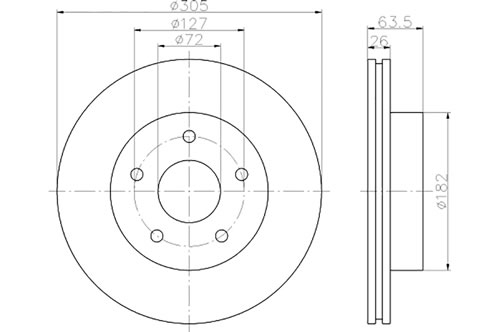 BROMSSKIVA - 2