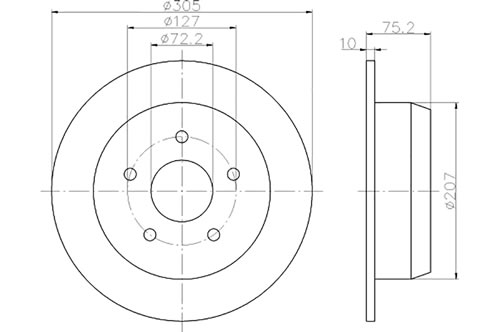 BROMSSKIVA - 2