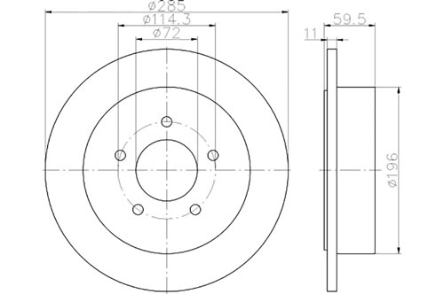 BROMSSKIVA - 2