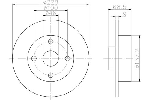 BROMSSKIVA - 2