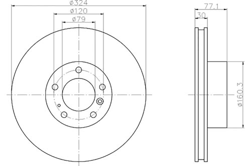 BROMSSKIVA - 2