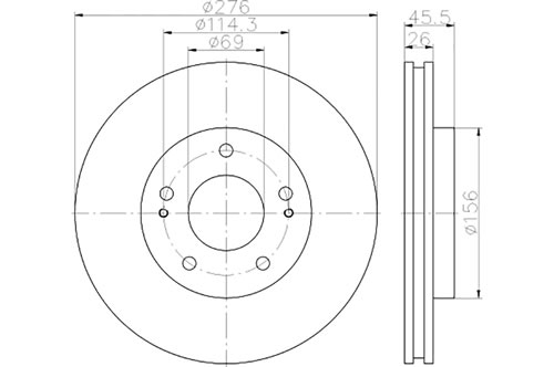 BROMSSKIVA - 2