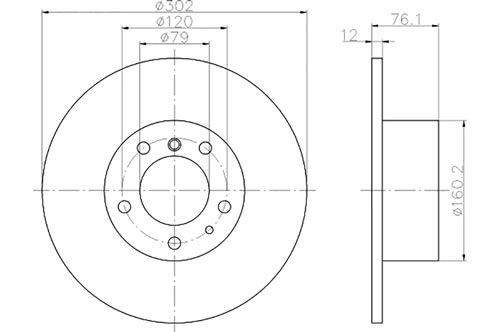 BROMSSKIVA - 2