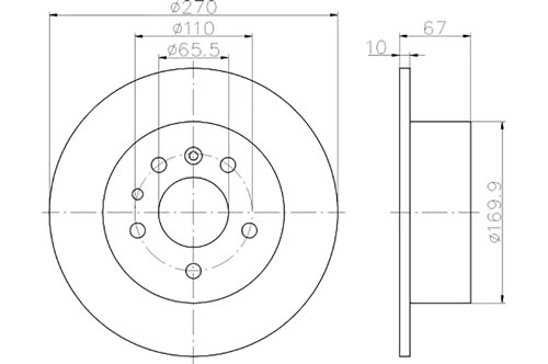 BROMSSKIVA - 2