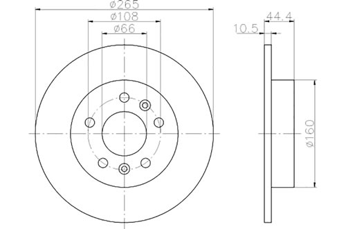 BROMSSKIVA - 2