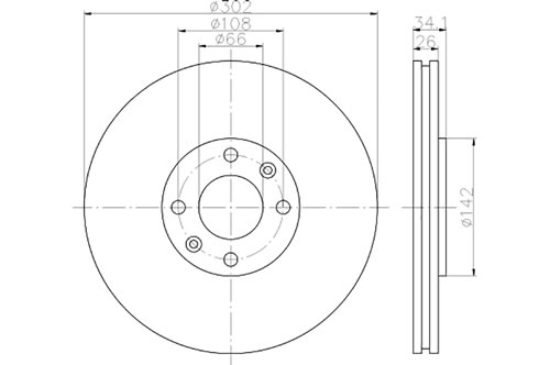 BROMSSKIVA - 2